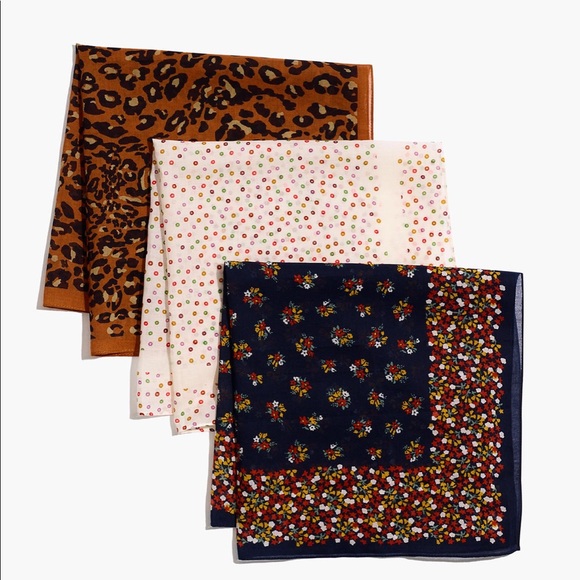 MADEWELL 💥 ONE LEFT 💥 Bandana Three-Pack - Picture 4 of 5